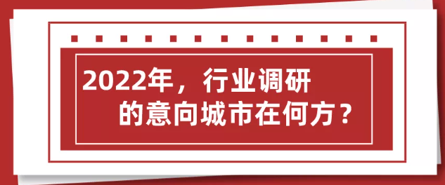 2022年 行業(yè)調(diào)研之意向城市在何方？上海展會(huì)搭建公司回答道！